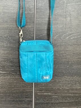 Lug Teal Small Crossbody Bag